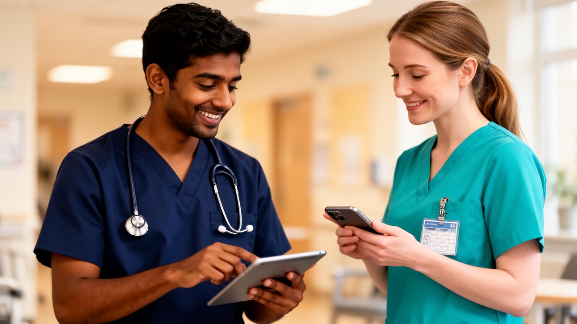 Join our Nursing Bank. Work through Care Angels.